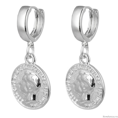 Серьги Fiore Luna, With a coin, AL4545 S Серьги Fiore Luna, With a coin, AL4545 S